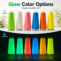 Fil à tricoter lumineux pour amigurumi, vêtements de rave, fêtes sous lumière noire et artisanat – Fabricant en gros de fil lumineux