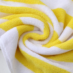 Stock 100% cotone strisce mare personalizzato colore formato filato blu giallo rosso grigio nero bianco strisce 70x150 75x152 75x180cm - Product Image 4