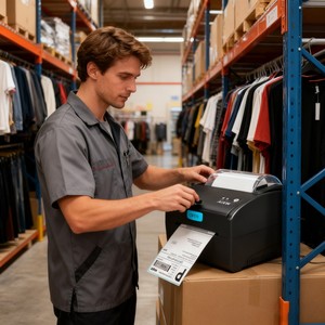 Impresora Térmica de Etiquetas de Código de Barras AIXW de 3 Pulgadas, Impresora de Recibos de Escritorio <span class=keywords><strong>para</strong></span> Pequeñas Empresas, Impresora Bluetooth de Etiquetas Adhesivas - Product Image 4