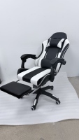 Chaise de bureau contemporaine professionnelle de haute qualité, tailles personnalisées, hauteur réglable, matériau en cuir pour le gaming et l'anime