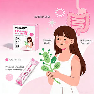 Probiotici OEM TK per Donne e Adulti, 50 Miliardi di Batteri, Benefici per la Bellezza, Polvere Istantanea, Confezione da 30, Integratore Alimentare - Product Image 2