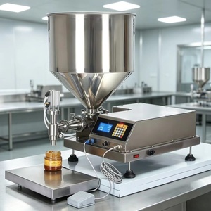 Machine de remplissage automatique de liquides avec pompe à engrenages pour liquides visqueux, détergent, shampoing et savon liquide - Product Image 5