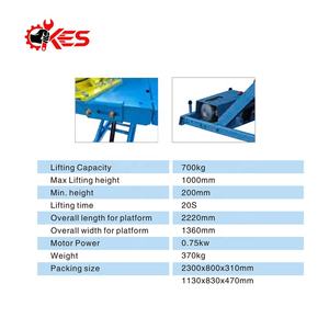 Hoge Kwaliteit KES-L700P Motorfiets Lift Low Profile Operatie Platform Jack Hijs Stand 700Kg Capaciteit Voertuig Apparatuur Lift - Product Image 6