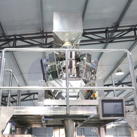 Machine d'emballage automatique CE poids 10g-2kg aliments noix chips de pomme de terre collations chocolat haricots bonbons thé riz haricots sachet doypack sac