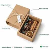 Boîte cadeau personnalisée écologique portable en papier kraft, style nordique, pour anniversaire, mariage, fête, petit cadeau, rangement