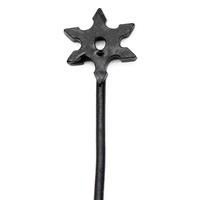 Jouets d'armes ninja collants en TPR souple, fléchettes flocon de neige, nouveauté anti-stress, cadeaux de fête, sacs d'anniversaire pour enfants, DM-RL03, jeunes de 7 à 14 ans