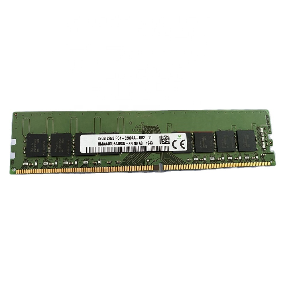 32GB DDR4 3200MHz 2RX8 PC4-3200AA RAM for SK Hynix HMAA4GU6AJR8N