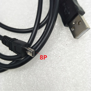 1ม. 1.5ม. 8Pin 8พิน8 P พอร์ตเล็กกล้องดิจิตอลอเนกประสงค์ข้อมูล USB และสายชาร์จสำหรับ <span class=keywords><strong>Fuji</strong></span> <span class=keywords><strong>FinePix</strong></span> f/s/a/a/a/a/yx/jx - Product Image 4