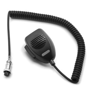 Hand Held Shoulder Lapel Mic <b>Microphone</b> with <b>Speaker</b> for CB Ham Marine Radio Transceiver Female Round 6 Pin DNC518 DNC520 U/D - Product Image 3