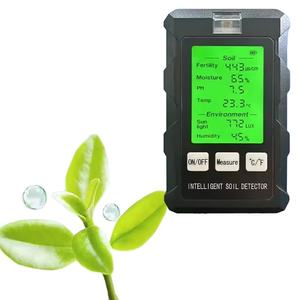 Preço de fábrica 6 em 1 <span class=keywords><strong>Tester</strong></span> Fertilidade do Solo Inteligente pH/Umidade/Temp/Luz Solar/Umidade Medidor do Solo Agricultura Jardim Agricultor - Product Image 1