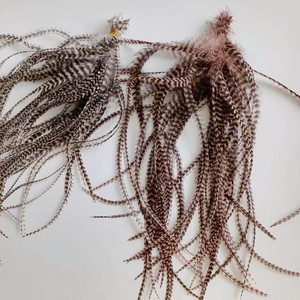 4-16 ''10-40Cm Chất Lượng Cao Tự Nhiên <span class=keywords><strong>Grizzly</strong></span> Dậu Đuôi Lông Cho Phần Mở Rộng Tóc Fly Buộc Fly Câu Cá Trang Trí - Product Image 3