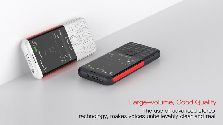 hotselling Ipro K3 big screen 4G keypad phone dual nano sim card