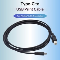 Câble d'imprimante haute vitesse Gahoda Type C vers USB B en cuivre pour le transfert de données de téléphone portable et d'ordinateur