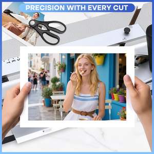 Cortador de Molduras Compacto de 32 Pulgadas, para Diestros/Zurdos, Cabezales de Corte Recto y Biselado de Alta Precisión para Marcos de Fotos y Proyectos de Bricolaje - Product Image 5