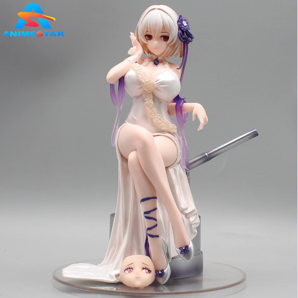 Figurine Azur Lane HMS Sirius Assise 20 Cm - Statue Collection Anime PVC