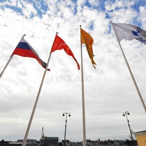 Yiyolong — poteau drapeau rotatif argenté en Aluminium, pôle de 7m, 8m, 9m, acier inoxydable - Product Image 3