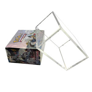 Présentoir de boîte de cartes à collectionner en acrylique TCG PTCG étui d'épée <span class=keywords><strong>et</strong></span> de <span class=keywords><strong>bouclier</strong></span> pour boîte de rappel de collection étui en acrylique - Product Image 3