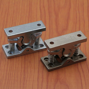 Heavy Duty <b>Door</b> Stopper Zinc Alloy <b>Spring</b> Latch Floor Mount Industrial Design Durable <b>Door</b> Catch - Product Image 1