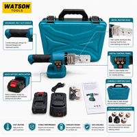 Kit d'outils de soudage sans fil pour tuyaux en plastique avec batterie et chargeur, approvisionnement en gros OEM/ODM