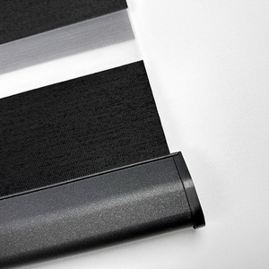 Tende a Rullo Zebra Manuali Senza Cavi, Doppio Strato in Tessuto Trasparente e Oscurante, Regolabili per Filtraggio della Luce, Arredamento Moderno per Casa e Stanze, Facile Installazione - Product Image 2