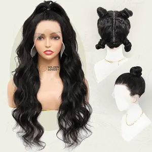 Full Lace Human Hair Wigs Body Wave Full HD Lace Wig Human Hair 100% Chinese Remy virgin Hair 180% Density Pre-Plucked