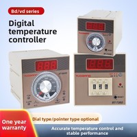 Termostato Digital Universal TUOBANG 72VD 110V/220VAC OEM/ODM, Controlador de Temperatura con Perilla Mecánica para Horno Industrial