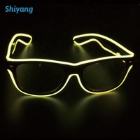 Lunettes à LED pour décoration de fête Lunettes de soleil à LED lumineuses avec LOGO personnalisé