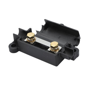 Caja de Fusibles Universal para Automóviles, de 1 Vía, con <span class=keywords><strong>Portafusibles</strong></span> de Horquilla Pequeña, 60V 36V 24V 12V, Base de Fusibles de 100A, Negra, ANS-H2 - Product Image 3