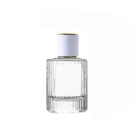 Flacon de parfum transparent en verre avec col serti de 15 mm, flacon pulvérisateur vide, flacon échantillon, flacon de sous-conditionnement