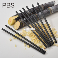 Pailles à boisson compostables maison biodégradables PLA PHA PBS écologiques avec poudre de bambou/fibre de canne à sucre/marc de café