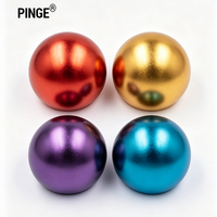 Capuchon de parfum sphérique coloré FEA15, multicolore métallique, OEM ODM, fermeture de parfum design