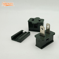 Prise vampire Shineu 125V 6AMP SPT-1/SPT-2 pour usage résidentiel, adaptateur de prise électrique général, fabriqué en Chine