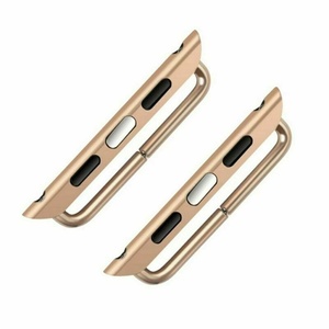 Conectores de Correa de Reloj de Acero Inoxidable, Adaptador para <span class=keywords><strong>Iwatch</strong></span> 7 41mm 45mm 38mm 42mm 40mm 44mm - Product Image 3
