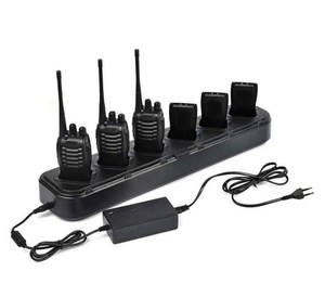 Six Way Universal Rapid <strong>Multi</strong> <strong>Charger</strong> for Motorola GP328 CP040 CP150 CP200 PR400 EP450 GP3688 Two Way Radios - Product Image 4