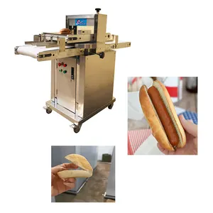 industrial bun slicer hamburger bun hot dog slicer