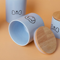Urne funéraire en céramique artisanale PAIPET, cylindrique, scellée, pour cendres d'animaux (chiens, chats), vente en gros, prête à être expédiée, souvenir commémoratif