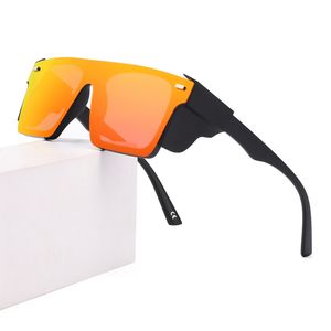 <span class=keywords><strong>ANSI</strong></span> <span class=keywords><strong>Z87</strong></span>規格適合 高品質 カスタムロゴ入り 安全釣り用メガネ サイドシールド付き スクエアミラー 偏光リムレスサングラス 男女兼用 - Product Image 1