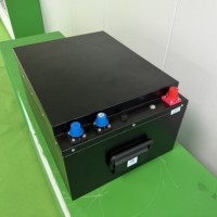 Batterie LiFePO4 intelligente 24V 324Ah, pack de batteries séparées, haute capacité, empilable, cycle profond, BMS, application Bluetooth