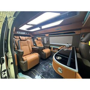 Décoration intérieure de voiture 2025 Toyota Hiace Coummuter Business Van Interior Upgrade avec <span class=keywords><strong>table</strong></span> <span class=keywords><strong>pliante</strong></span> électrique - Product Image 3