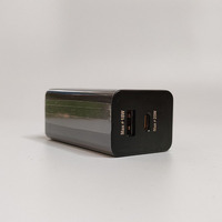 Pengisi Daya Cepat Colokan US EU UK 25W PD USB C Tipe-C QC3.0 Pengisian Cepat Adaptor Perjalanan Pengisi Daya Dinding Ganda