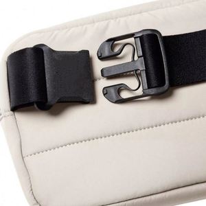 Sac banane matelassé souple avec logo personnalisé, grande capacité, imperméable, sac de poitrine bandoulière - Product Image 6