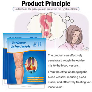 ZB Krampfadern Gips Chinesisches Kräuter pflaster für Venen zur Verbesserung der Kapillar gesundheitspflege - Product Image 2