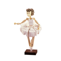GoldMoc MOC-163028 Ballerina Dance Model Kids DIY Puzzle Toys Action Figures Building Blocks Set Bricks Toy
