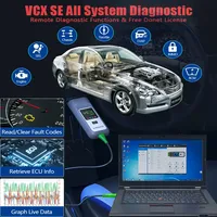 Escáner de Diagnóstico OBD2 DoIP de la Mejor Calidad, VXDIAG VCX SE VX608 para Porsche 3, Diagnóstico de Todos los Sistemas, Programación OEM J2534, Codificación de ECU