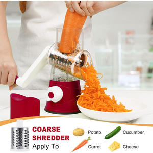 2024 thiết kế mới đa chức năng Dicer cà rốt vắt tay 3 trong 1 cầm tay spiralizer Rau Trái Cây veget công cụ hướng dẫn sử dụng mandoline slicer - Product Image 4