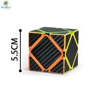 Cubes magiques en plastique professionnels 4-en-1 Bundle Set avec fonction clignotante pour adultes et enfants Puzzle éducatif Box Brain Toy
