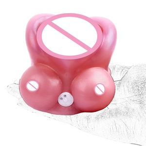 GEEBA - Ejercitador de Pene Vibrador de Silicona Suave, Masturbador Masculino con Vibración, Vagina Realista, Entrenador de Glande, Juguetes Sexuales - Product Image 3