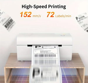 Phomemo m4202 Hãng sản xuất nhãn 4 inch xách tay máy in nhiệt hỗ trợ 30-118mm chiều rộng nhãn Bluetooth Hãng sản xuất nhãn cho mã vạch - Product Image 4