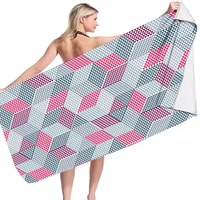 Premium Jacquard Strand tuch Ultra Absorbent & Langlebig für Strand pool & Outdoor Großhandel Custom Mikro faser Strand tücher