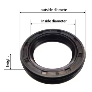 Food Grade Fkm Nbr Blender Shaft Lip Seal <b>Rubber</b> Oil Seals Rotary Oil Seal - Product Image 4